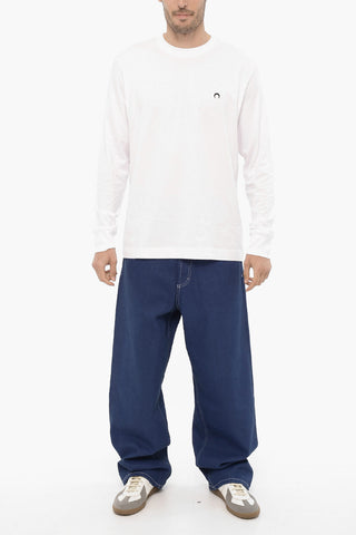 Long Sleeve Cotton Crew-Neck T-shirt