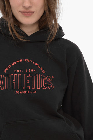 Felpa UNISEX Hoodie in Cotone con Tasca a Toppa