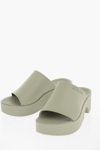 Mules in Gomma con Tacco 6cm