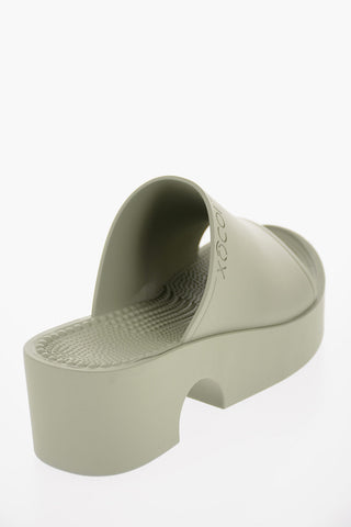 Mules in Gomma con Tacco 6cm