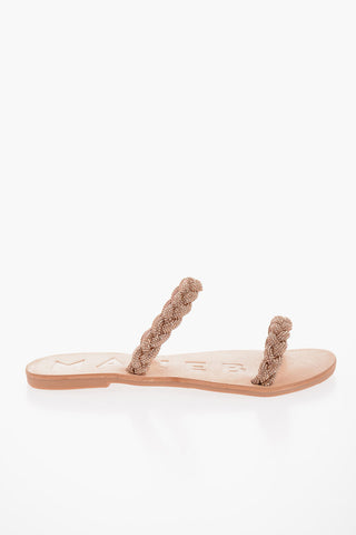 Rinestoned Braided Bands HOLLYWOOD Sandals