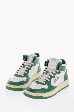 Sneakers Alte in Pelle Bicolore