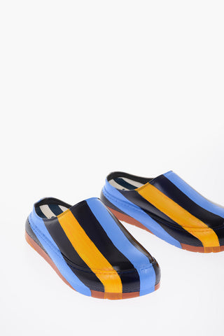 Mules DREAMY in pelle a Righe