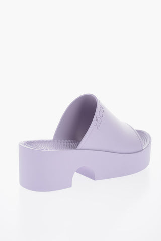 Solid Color Clogs Heel 5.5cm