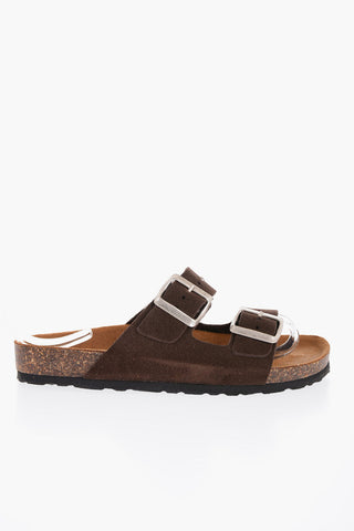 Sandali ALASKAN in Camoscio con Borchie