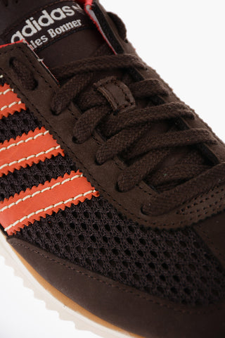 WALES BONNER Sneakers Basse WB SL72 In Suede e Mesh 