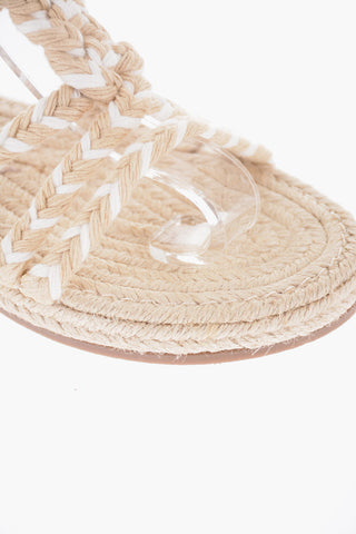 Braided Jute YUCATA'N Ankle Strap Sandals