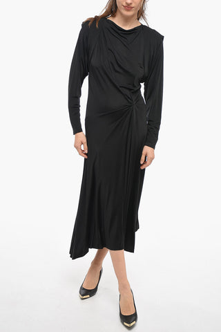 Draped JABOTI Dress