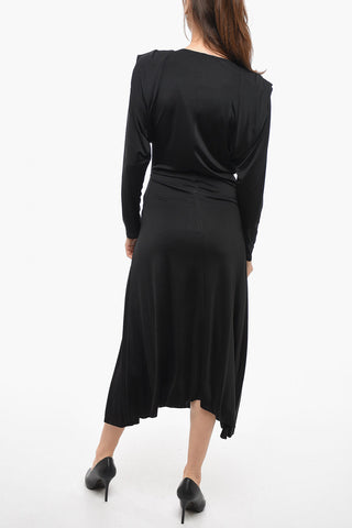 Draped JABOTI Dress