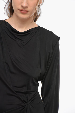 Draped JABOTI Dress