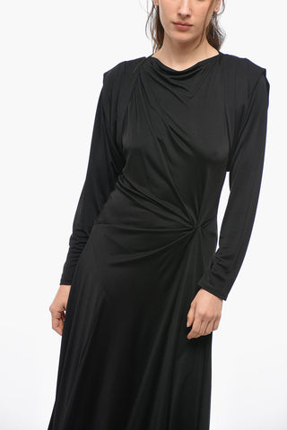 Draped JABOTI Dress