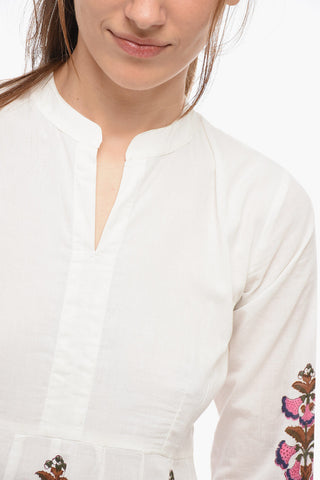 3/4 Sleeve Printed LISA Tunic Dress