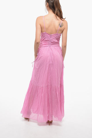 ETOILE Abito Maxi GIANA con Dettaglio Raccolto