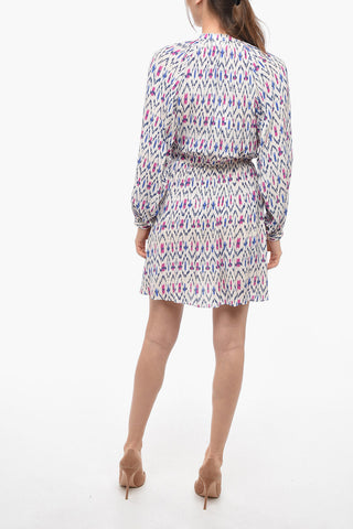ETOILE Viscose AMANDINE Dress with Mandarin Collar