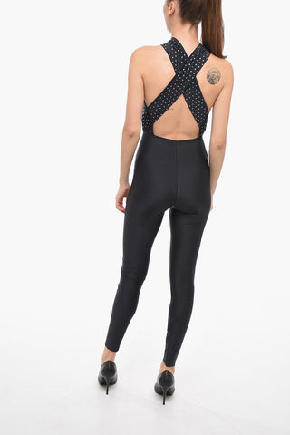 Jumpsuit Elasticizzato con Dettaglio Cut Out