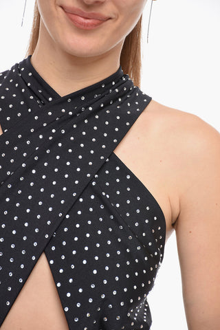Jumpsuit Elasticizzato con Dettaglio Cut Out
