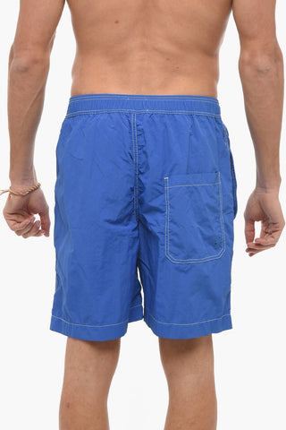 Costume Boxer HYDRA Con Cuciture A Contrasto