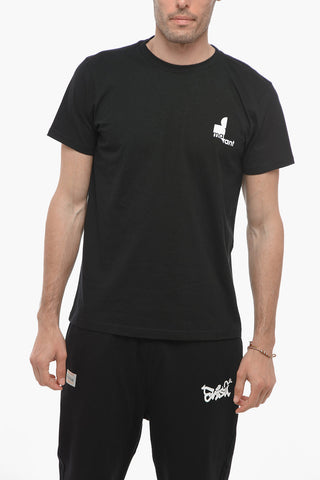 Crew Neck ZAFFERH Printed T-Shirt