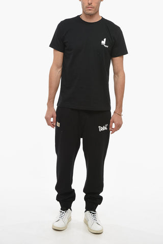 Crew Neck ZAFFERH Printed T-Shirt