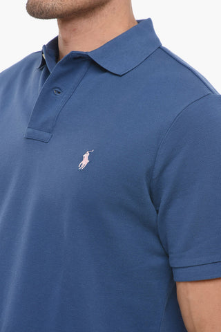 Piquet Cotton Polo with Embroidered Logo