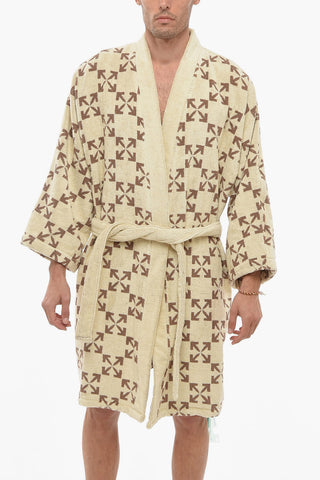 HOME Cotton Terry ARROW Bathrobe