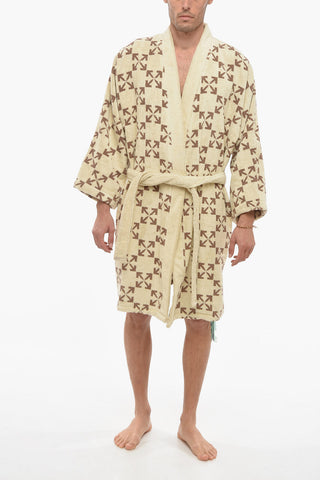 HOME Cotton Terry ARROW Bathrobe