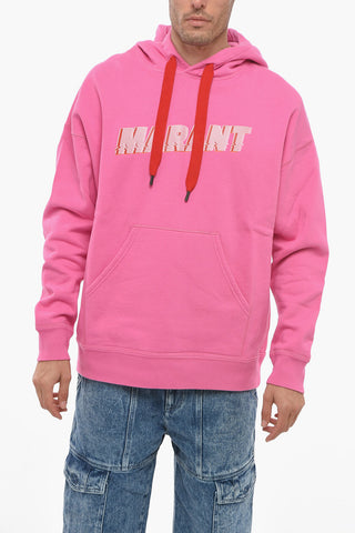 Cotton MILEY Hoodie with Printed Logo