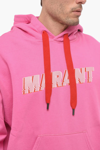 Cotton MILEY Hoodie with Printed Logo