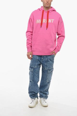 Cotton MILEY Hoodie with Printed Logo