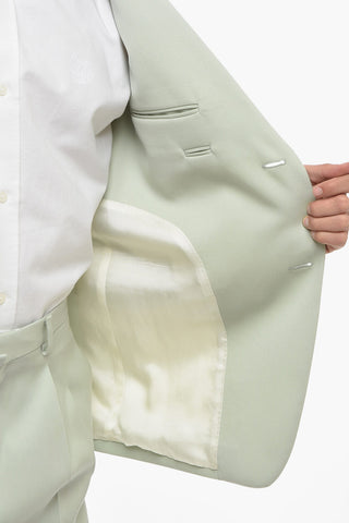 Twill Virgin Wool Slim Fit Blazer