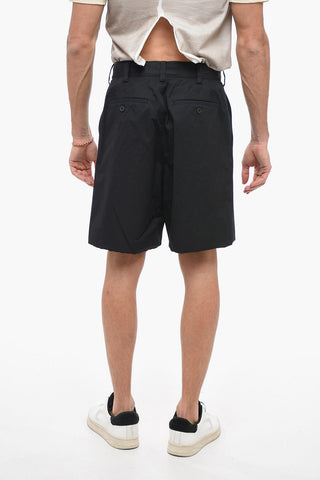 Cotton Lined Shorts with Belt