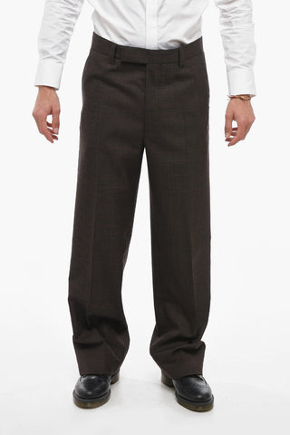 District Check GALLES Wool Pants