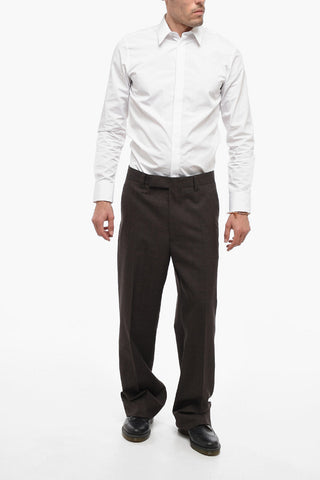 District Check GALLES Wool Pants