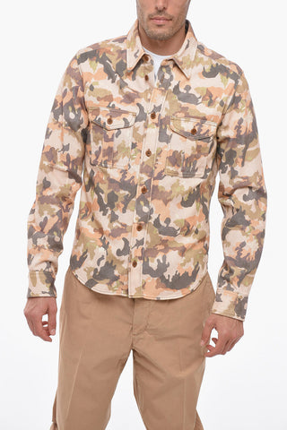 Camouflage Denim Saharan Shirt