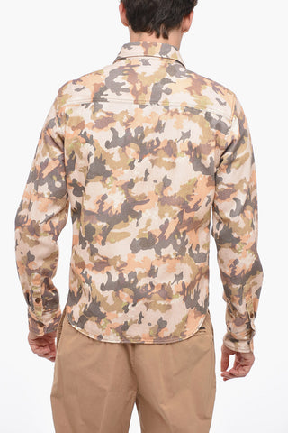 Camouflage Denim Saharan Shirt