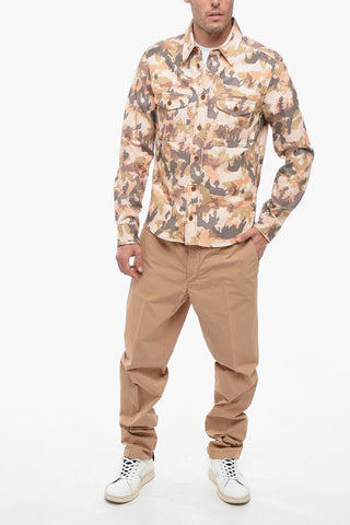 Camouflage Denim Saharan Shirt