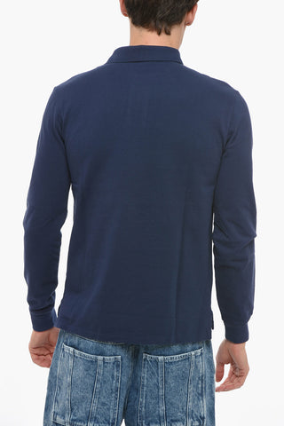 Embroidered Logo Slim Fit Polo