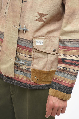 ARCHIVE Cotton Saharan Jacket with Frogs