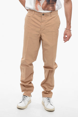 Cotton Chinos Pants with Belt Loops