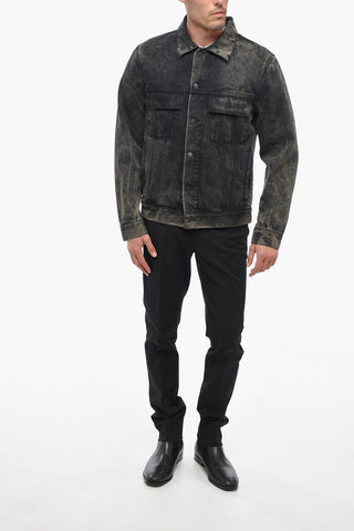 Stone Washed Denim Jacket