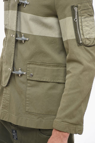 ARCHIVE Cotton Saharan Jacket with Frogs