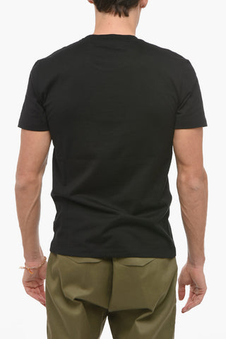 Crew Neck Taylor Fit T-Shirt with Embroidered Logo