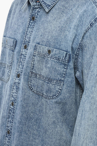 Stone Washed Denim VHELYNTON Saharan Shirt