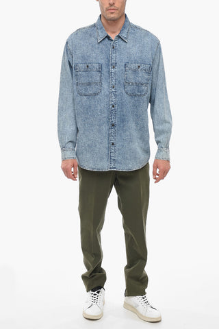 Stone Washed Denim VHELYNTON Saharan Shirt