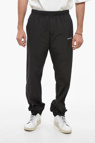 PERMANENT Nylon Sweatpants with Elastic Cuffs