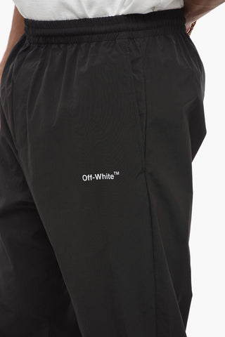 PERMANENT Nylon Sweatpants with Elastic Cuffs