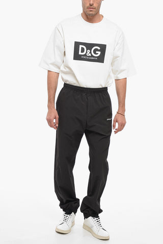PERMANENT Nylon Sweatpants with Elastic Cuffs