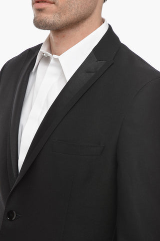 Blazer Monopetto Con Revers A Lancia