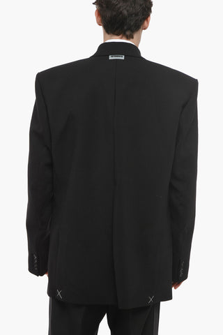 Blazer Oversized UNISEX in Misto Lana
