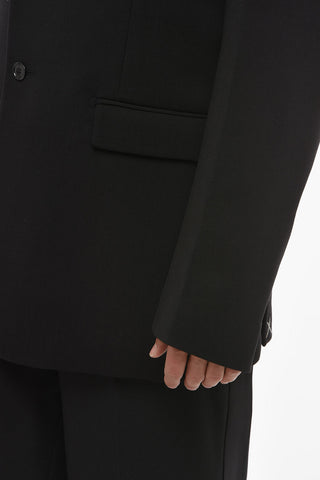 Blazer Oversized UNISEX in Misto Lana